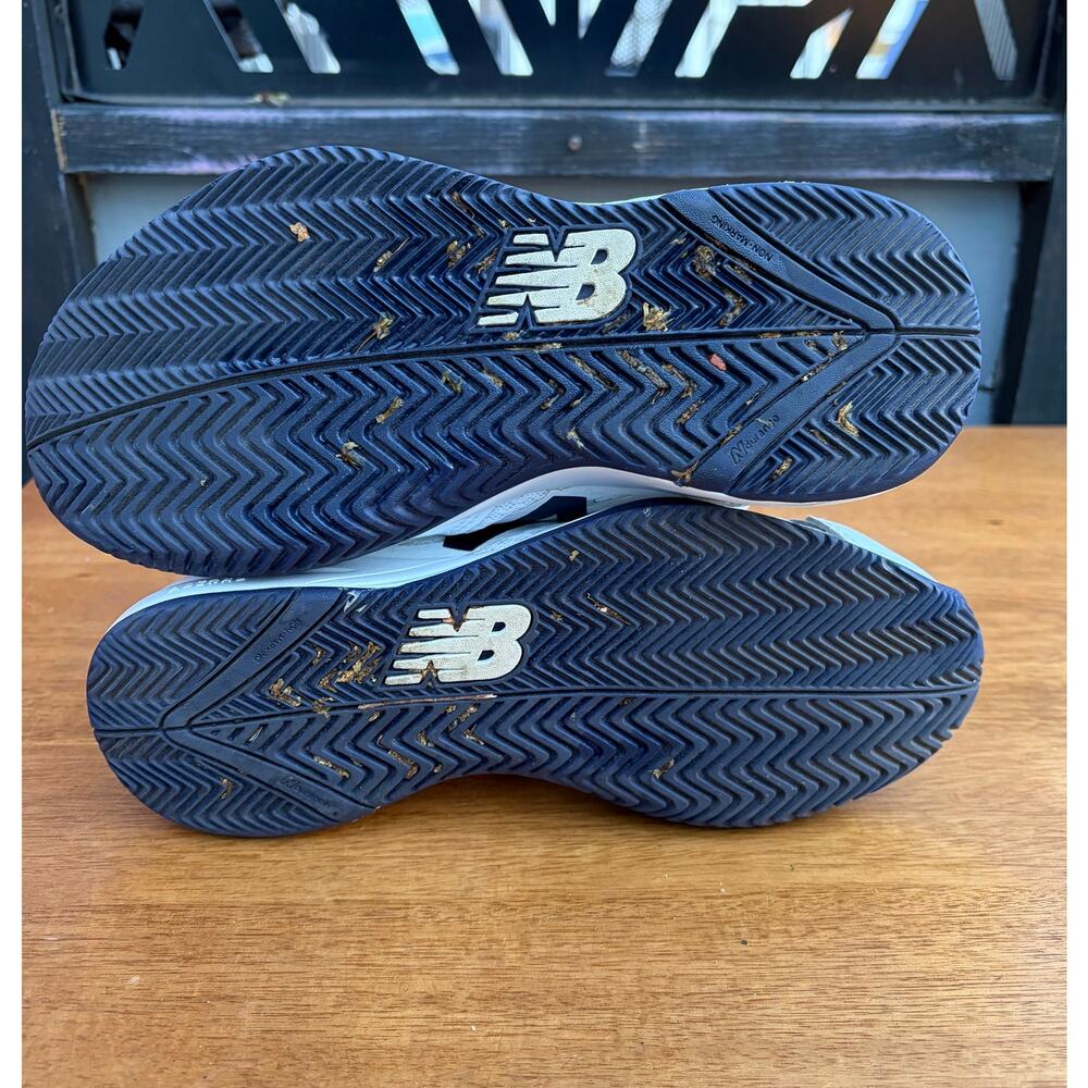New Balance WC786WN2 Women’s 6.5 Tennis Shoes White Navy FantomFit - Picture 9 of 10